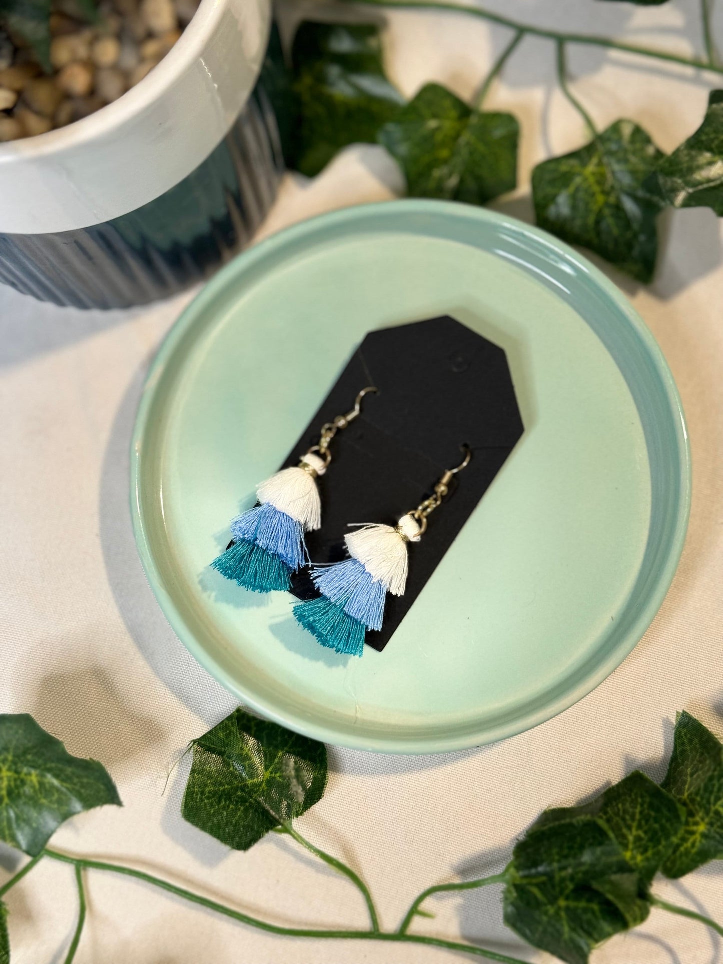 Blue Pom Pom