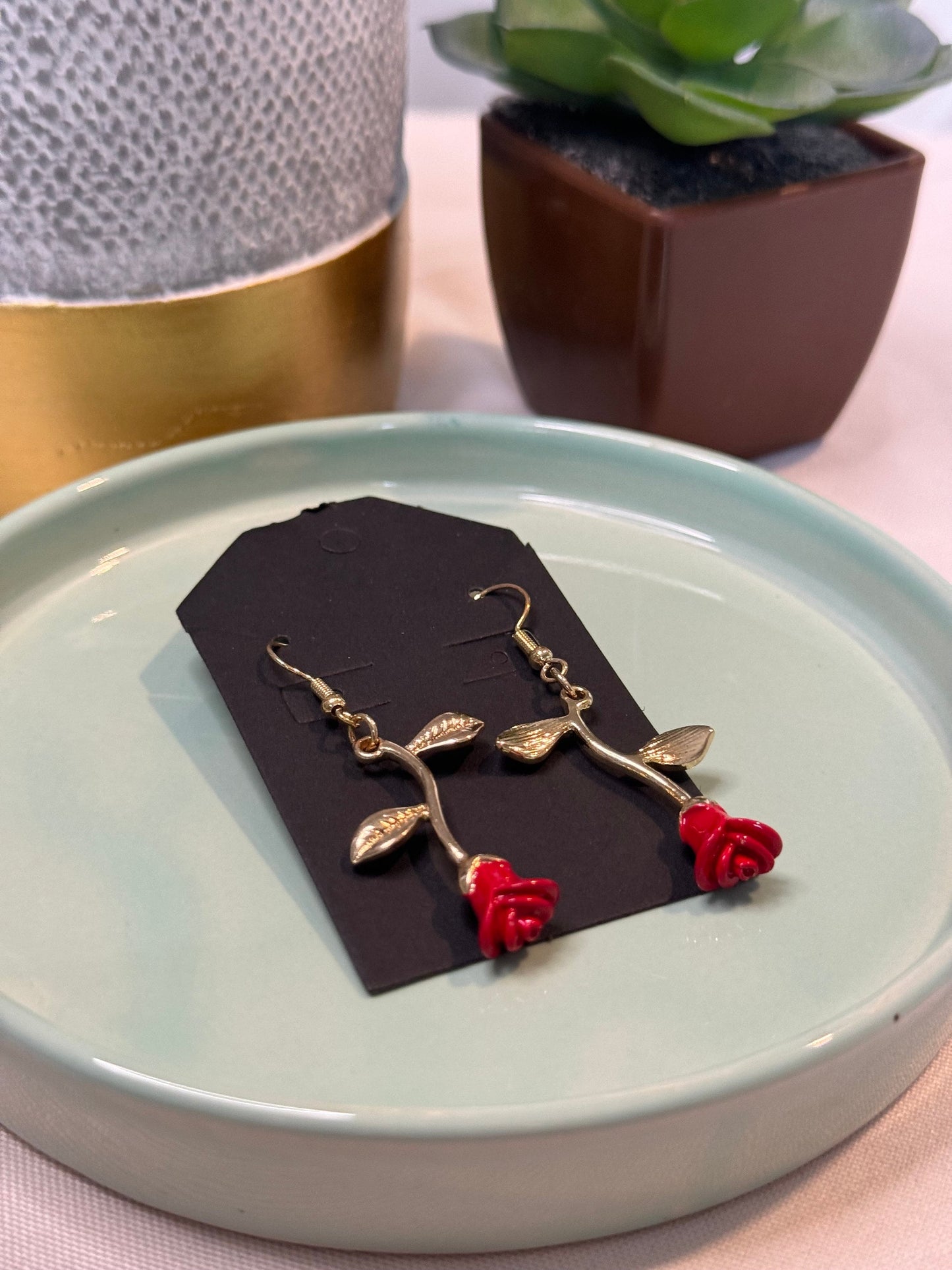 Rose Earrings